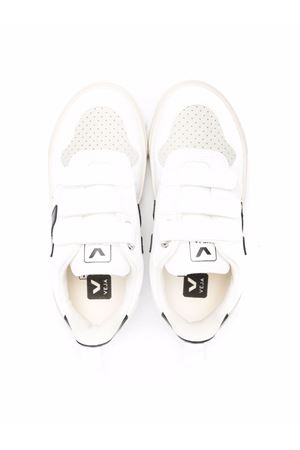 white leather sneakers VEJA KIDS | CV0702565CWHITEBLACK